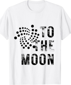 Iota Script T-Shirt Coin To The Moon Miota Crypto