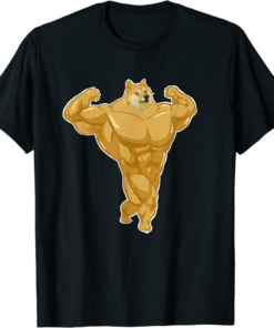 Rodeo Doge Remill T-Shirt Buff Funny Swole Cryptocurrency