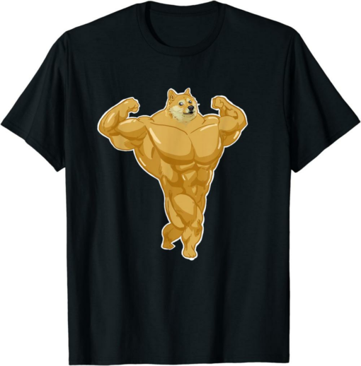 Rodeo Doge Remill T-Shirt Buff Funny Swole Cryptocurrency