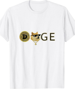 Rodeo Doge Remill T-Shirt Dogecoin Logo To The Moon