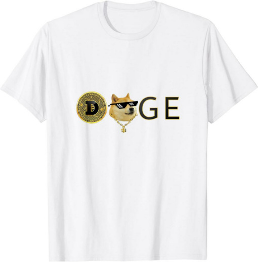 Rodeo Doge Remill T-Shirt Dogecoin Logo To The Moon