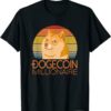 Rodeo Doge Remill T-Shirt Dogecoin Millionaire Retro Sunset