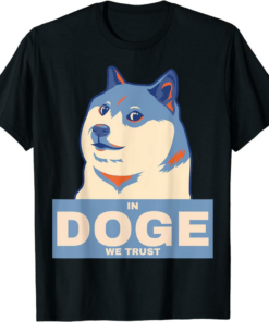 Rodeo Doge Remill T-Shirt In Doge We Trust Cryptocurrency