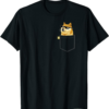 Rodeo Doge T-Shirt Coin Faux Pocket Dogecoin To The Moon