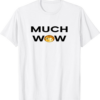 White Wowcoin T-Shirt Much Wow Dogecoin Crypto Currency