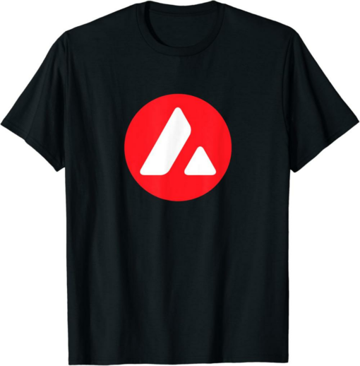 Avalanche T-Shirt AVAX Cryptocurrency Crypto Trader Gift