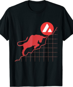 Avalanche T-Shirt AVAX To The Moon Crypto Hold AVAX