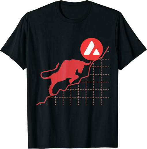 Avalanche T-Shirt AVAX To The Moon Crypto Hold AVAX