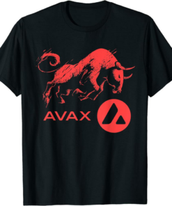Avalanche T-Shirt AVAX Token Hodl Crypto Millionaire Bullrun