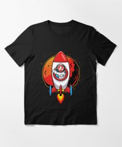 Avalanche T-Shirt Astronaut Rocket AVAX Coin To The Moon