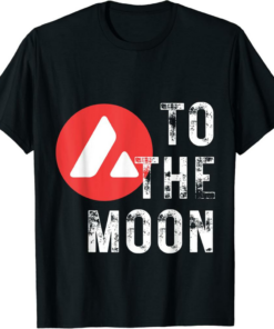 Avalanche T-Shirt Coin To The Moon AVAX Crypto