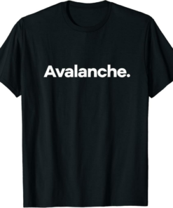 Avalanche T-Shirt That Says Cryptocurrency Trader