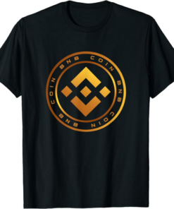 BNB T-Shirt Binance Crypto Coin Digital Money Hodl Token