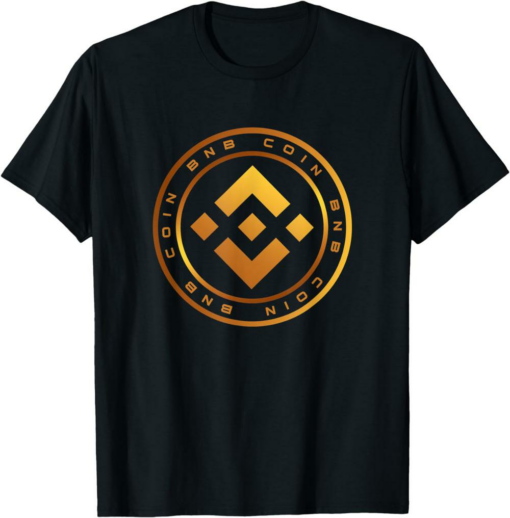 BNB T-Shirt Binance Crypto Coin Digital Money Hodl Token