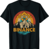 BNB T-Shirt Camiseta Vintage Binance Coin Token Retro
