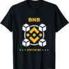 BNB T-Shirt In Crypto We Trust Binance Digital Coin Asset