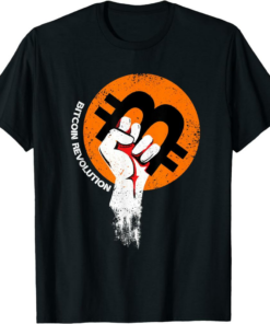Bitcoin T-Shirt Cryptocurrency Btc Cryptocurrency Token