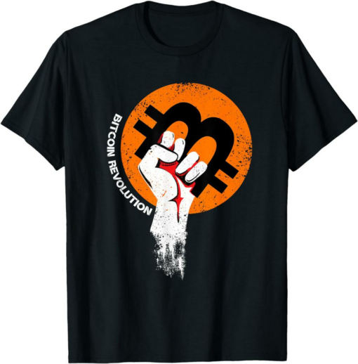 Bitcoin T-Shirt Cryptocurrency Btc Cryptocurrency Token