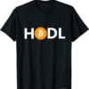 Bitcoin T-Shirt Hodl Logo Crypto Currency Btc Gift