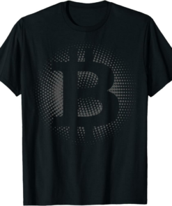 Bitcoin T-Shirt Logo Hodl Crypto Currency Btc Apparel Gift