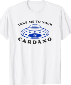 Cardano T-Shirt ADA Cryptocurrency Crypto