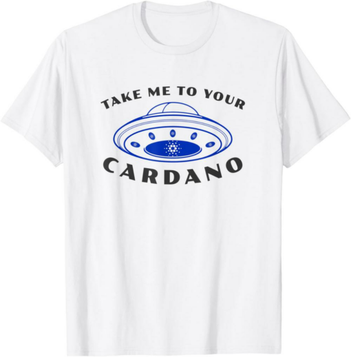 Cardano T-Shirt ADA Cryptocurrency Crypto