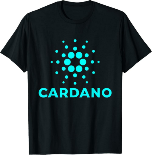 Cardano T-Shirt ADA Logo Cryptocurrency Trader