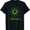 Cardano T-Shirt Green ADA Logo Cryptocurrency Trader