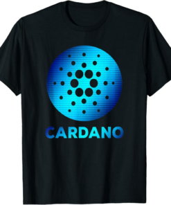 Cardano T-Shirt Logo ADA Cryptocurrency Dezentralised Crypto