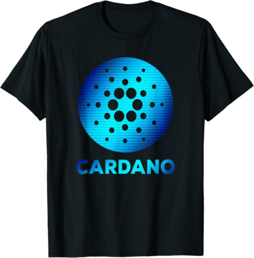 Cardano T-Shirt Logo ADA Cryptocurrency Dezentralised Crypto