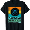 Cardano T-Shirt Retro Vintage Millionaire ADA