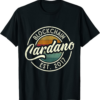 Cardano T-Shirt Vintage ADA Coin Blockchain Coin Token