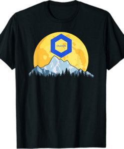 Chainlink T-Shirt Crypto Giant Moon LINK Cryptocurrency