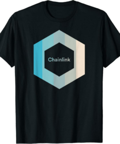 Chainlink T-Shirt Crypto Pastel Colors LINK Cryptocurrency