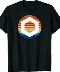 Chainlink T-Shirt Crypto Sunset LINK Cryptocurrency