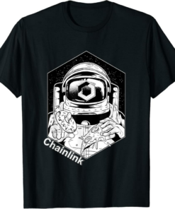 Chainlink T-Shirt Cryptocurrency LINK Blockchain Trend