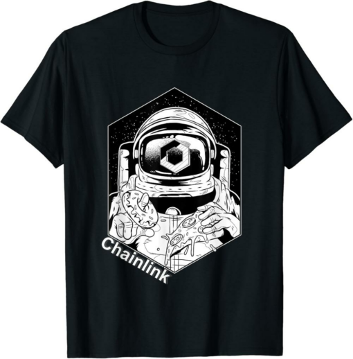 Chainlink T-Shirt Cryptocurrency LINK Blockchain Trend