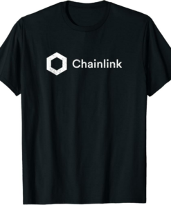 Chainlink T-Shirt LINK Logo Crypto Currency