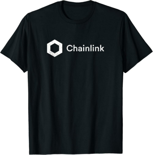 Chainlink T-Shirt LINK Logo Crypto Currency