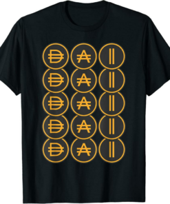 Dai T-Shirt Atropa And Dai Crypto Economic Defi Freedom