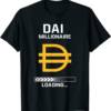 Dai T-Shirt Funny Coin Token Millionaire Cryptocurrency