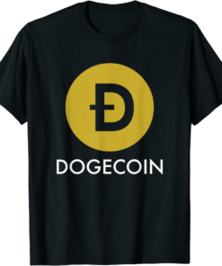 Dogecoin T-Shirt Coin Miner Digital Cryptocurrency