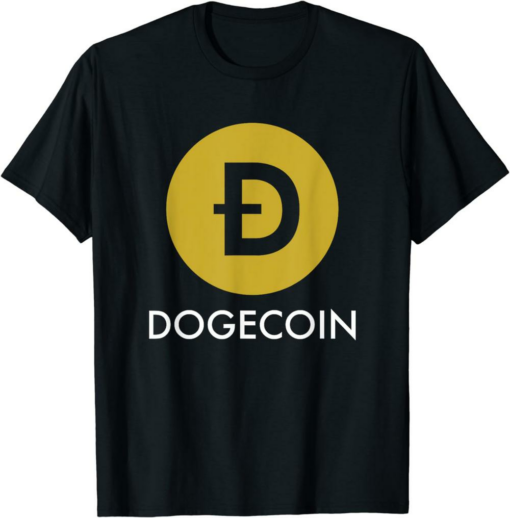 Dogecoin T-Shirt Coin Miner Digital Cryptocurrency