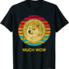 Dogecoin T-Shirt DOGE Much Wow Cryptocurrency Trader