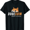 Dogecoin T-Shirt Digital Currency DOGE Meme