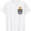 Dogecoin T-Shirt Pocket Logo Crypto To The Moon Stock Hodl