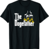 Dogecoin T-Shirt The Dogefather Crypto DOGE To The Moon Hodl
