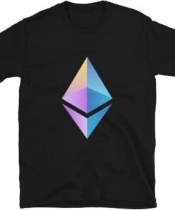Ethereum T-Shirt Camiseta Unisex De Manga Corta Eth