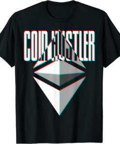Ethereum T-Shirt Coin Hustler Etherium Cryptocurrency Eth