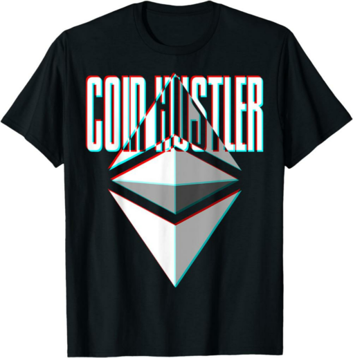 Ethereum T-Shirt Coin Hustler Etherium Cryptocurrency Eth